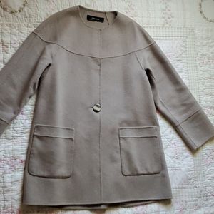 Zara Basic Wool Coat